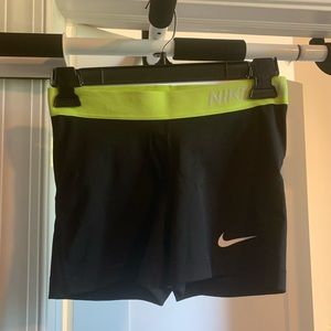 Nike pro compression shorts